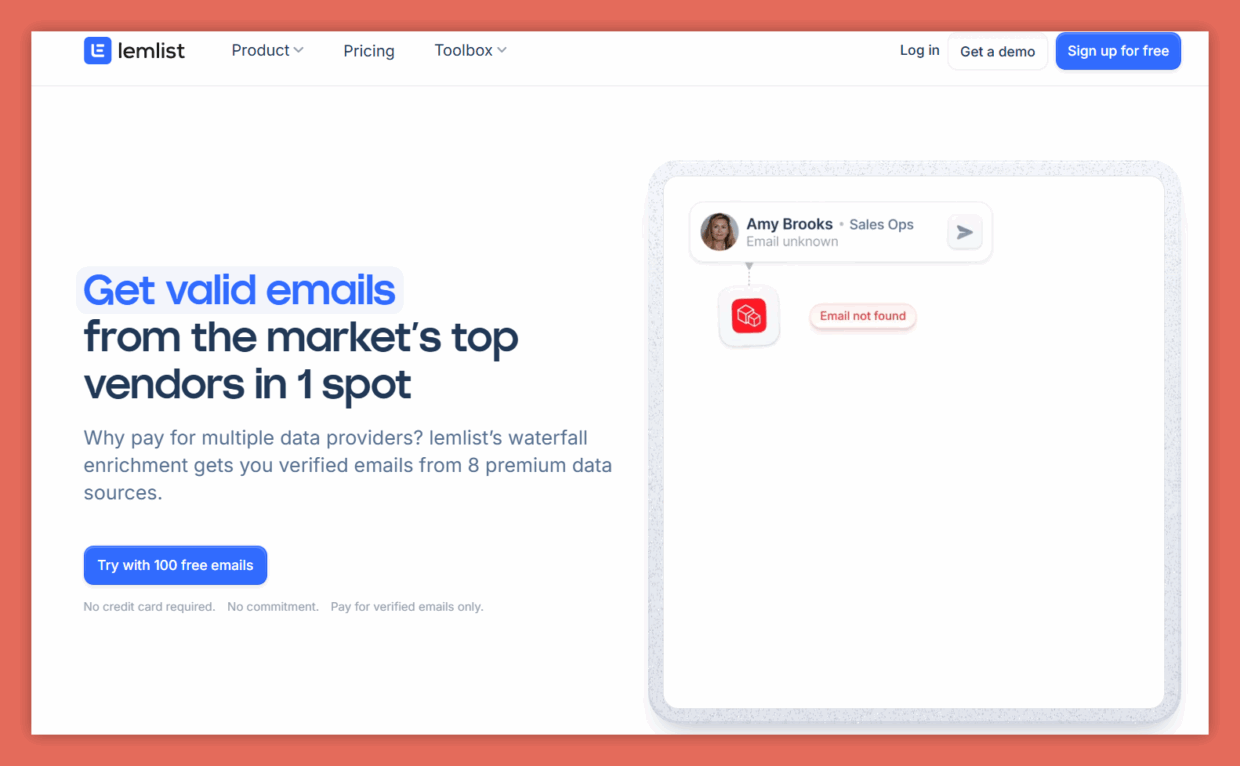 lemlist's email finder & verifier