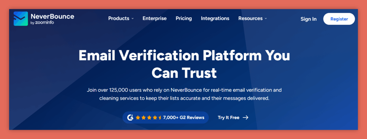 email verification tools for agencies - NeverBounce