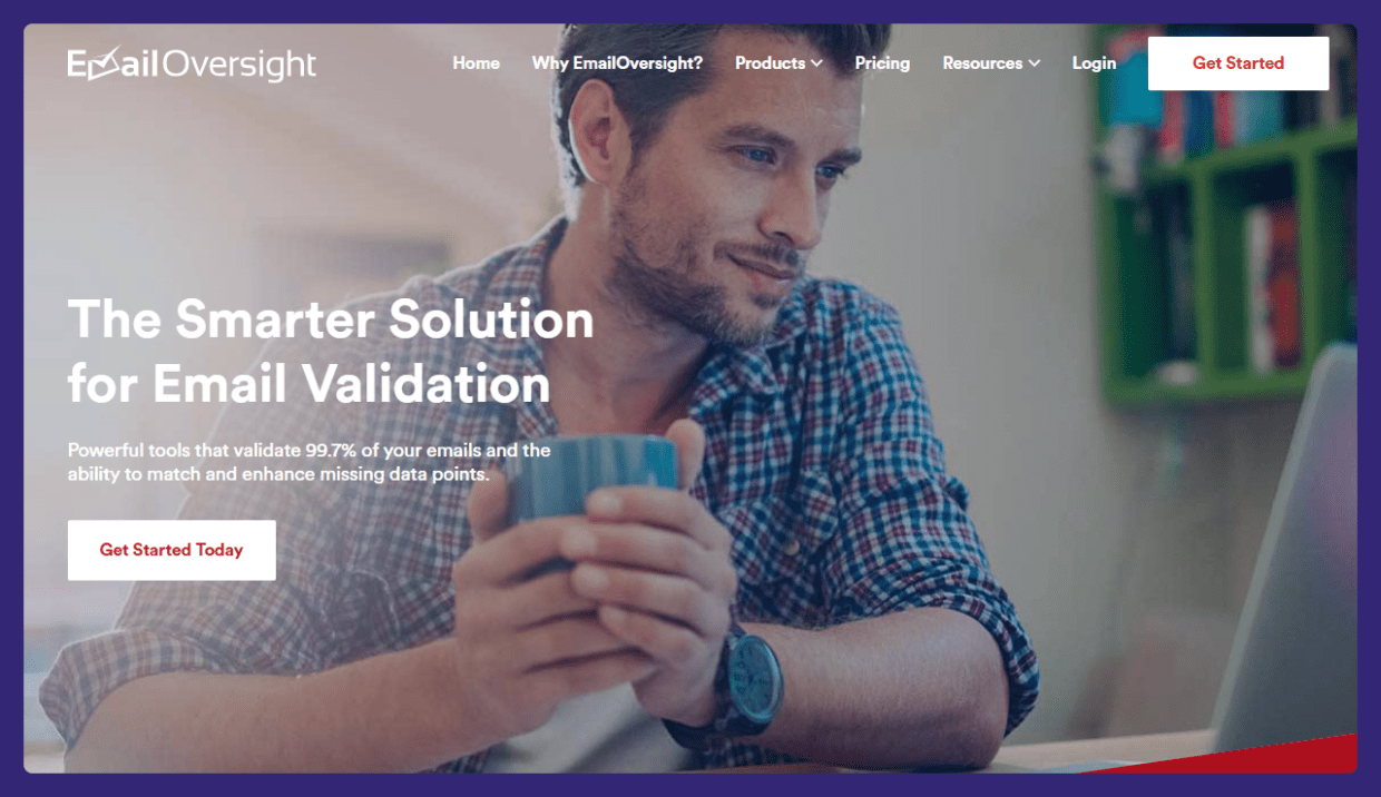 EmailOversight homepage