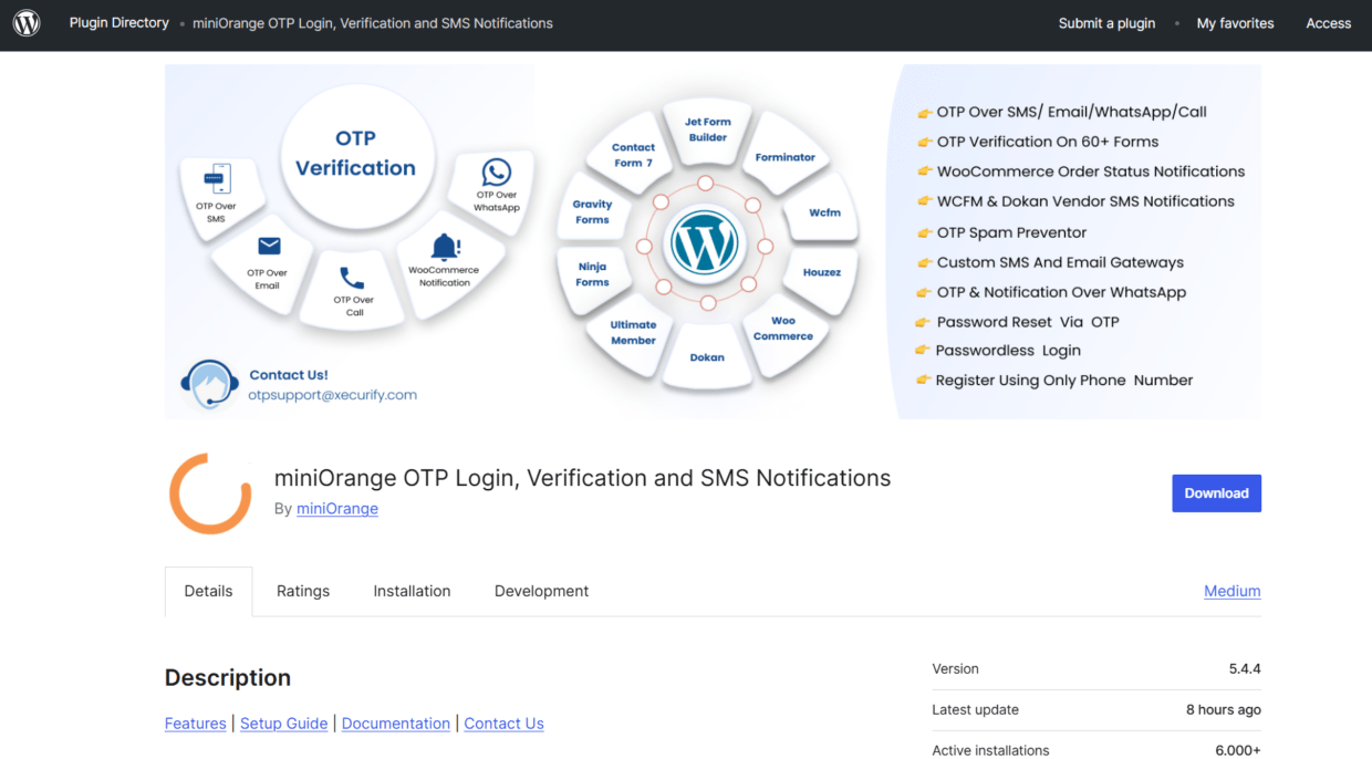 miniOrange Email/SMS OTP Verification plugin manage email verification statuses of already registered users verification popup appears instantly settings page existing customer base