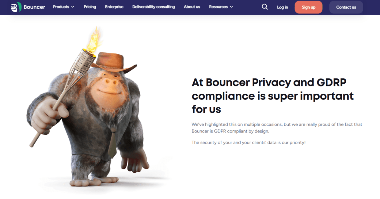 Privacy and GDPR compliance at Bouncer.