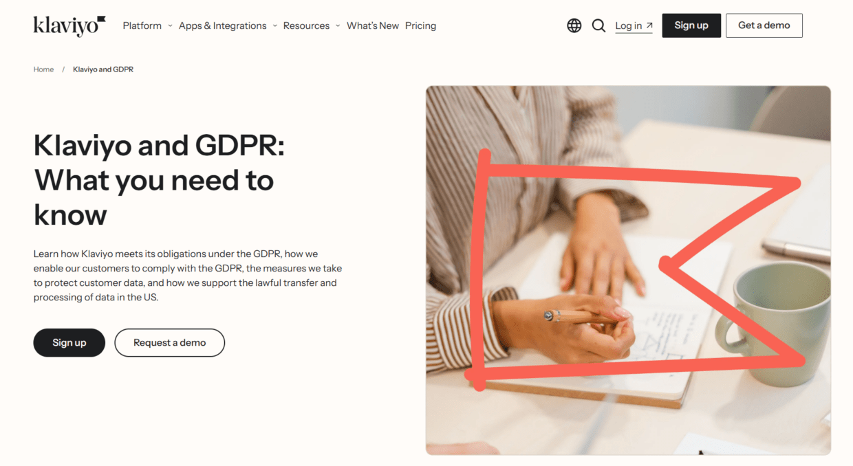 Klaviyo GDPR compliance